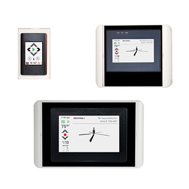 Apex touchscreen HVLS fan control.